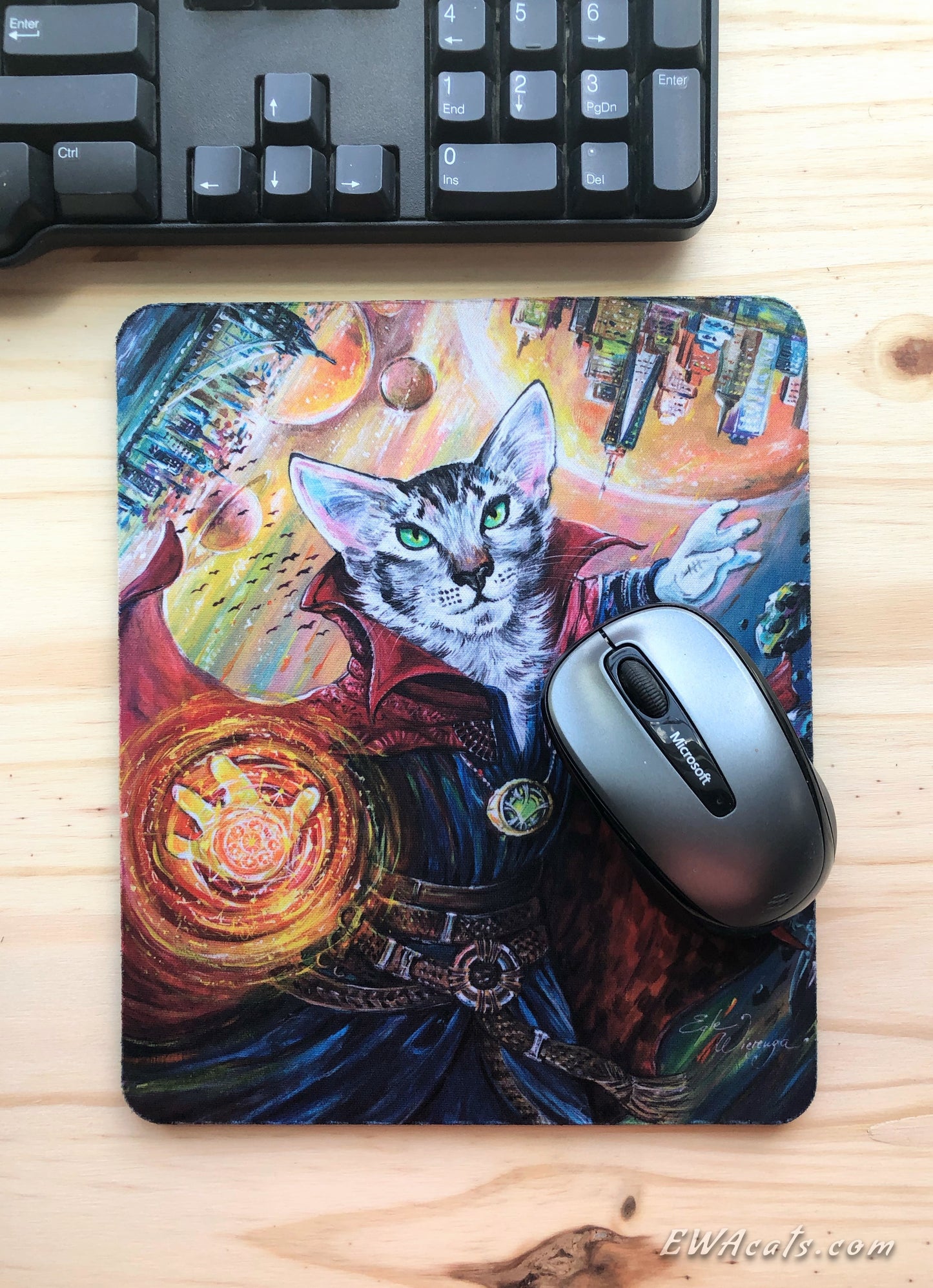 Mouse Pad "Kitty Strange"