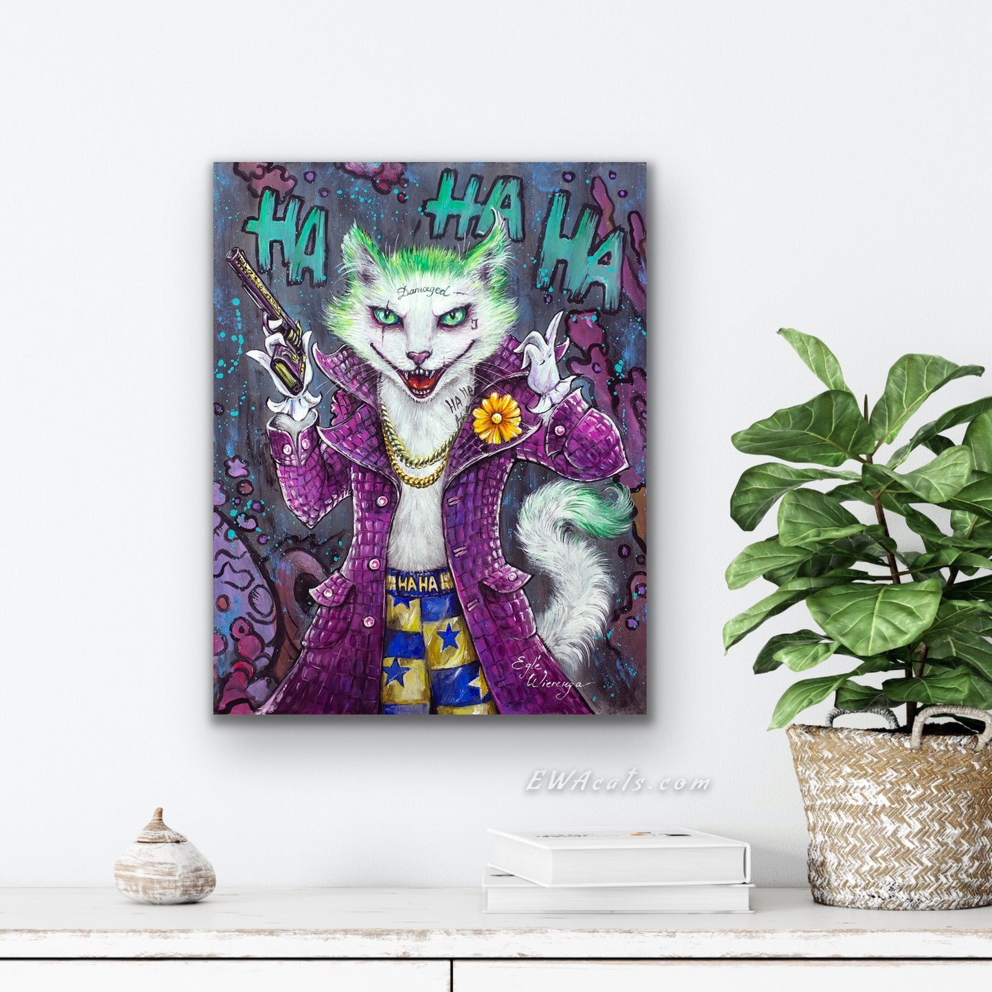 CANVAS "Joker Cat" Open & Limited Edition