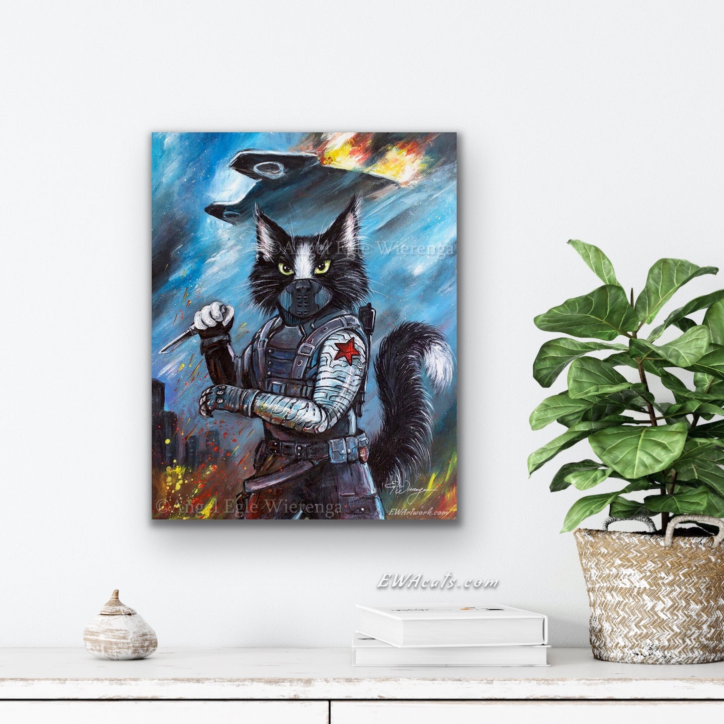 CANVAS "Bucky Cat" Open & Limited Edition