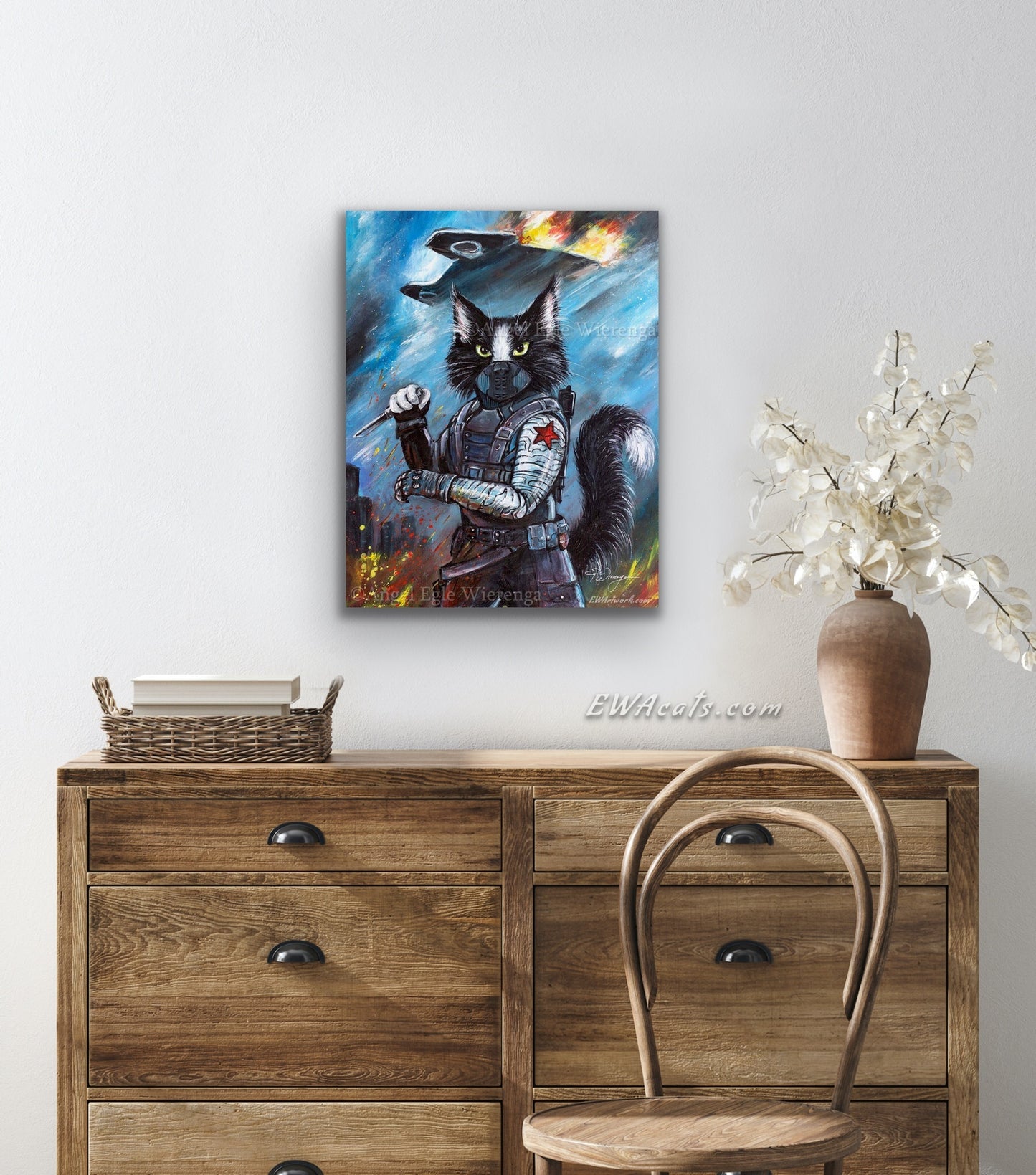 CANVAS "Bucky Cat" Open & Limited Edition