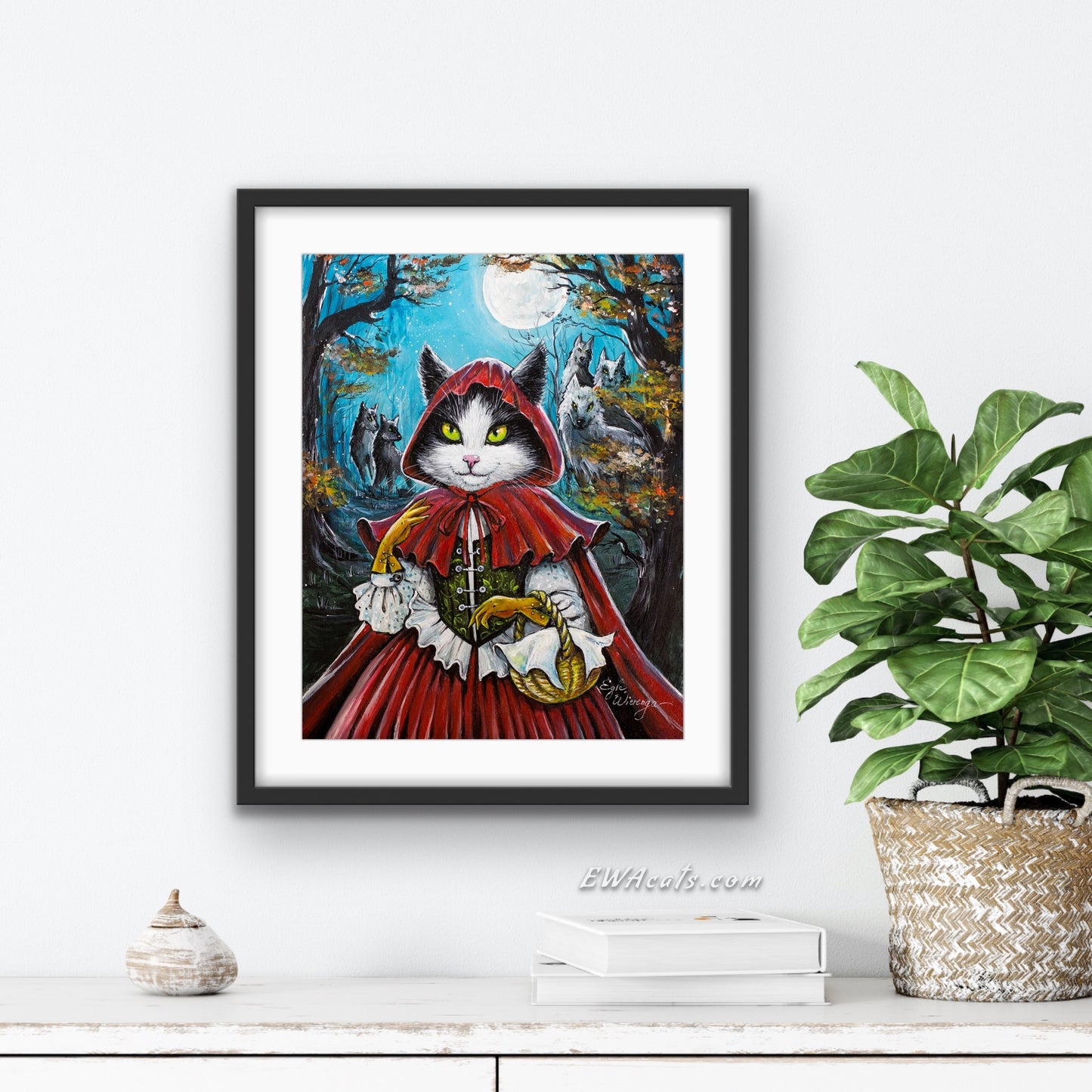 Art Print "Fearless Red"