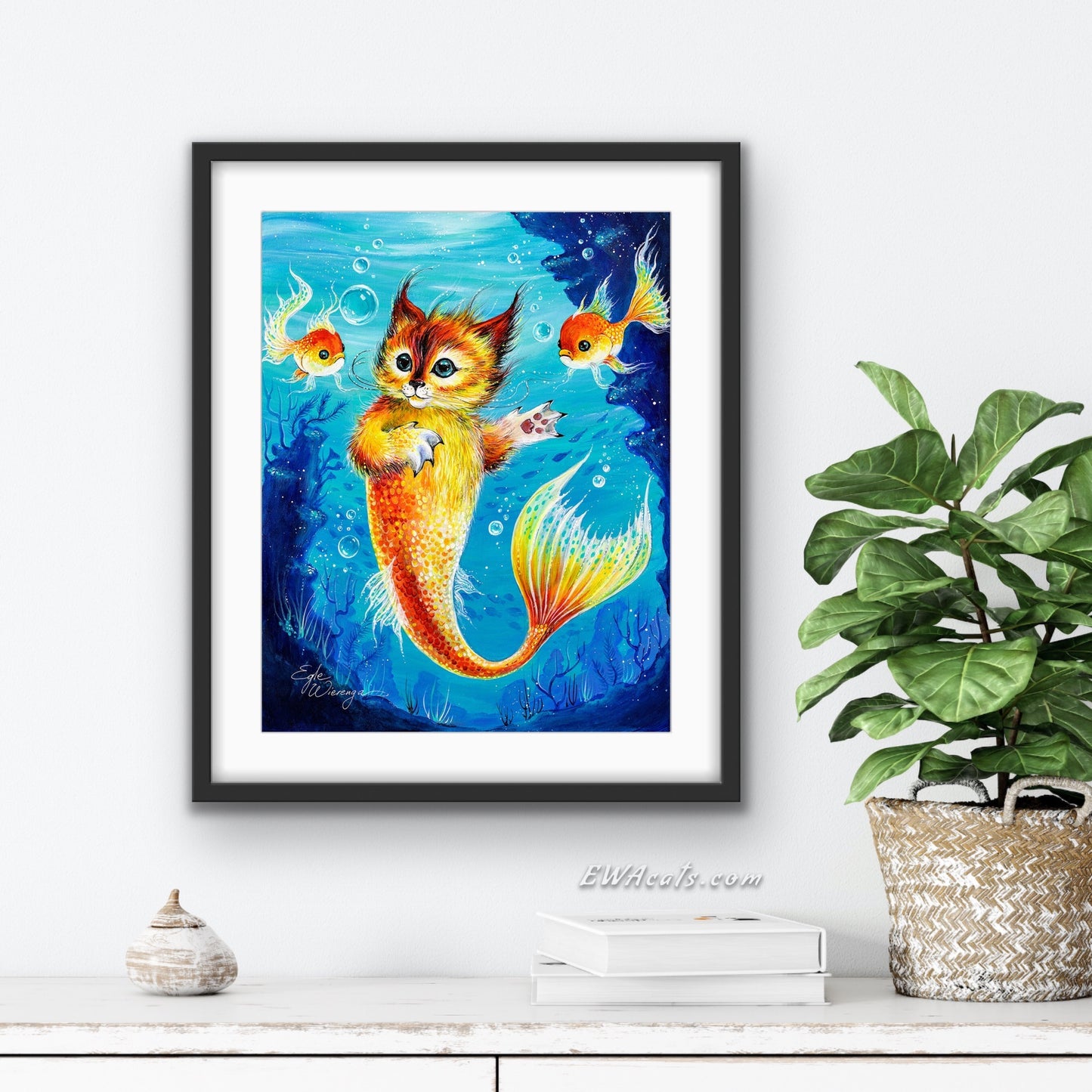 Art Print "Lionhead Merkitty"