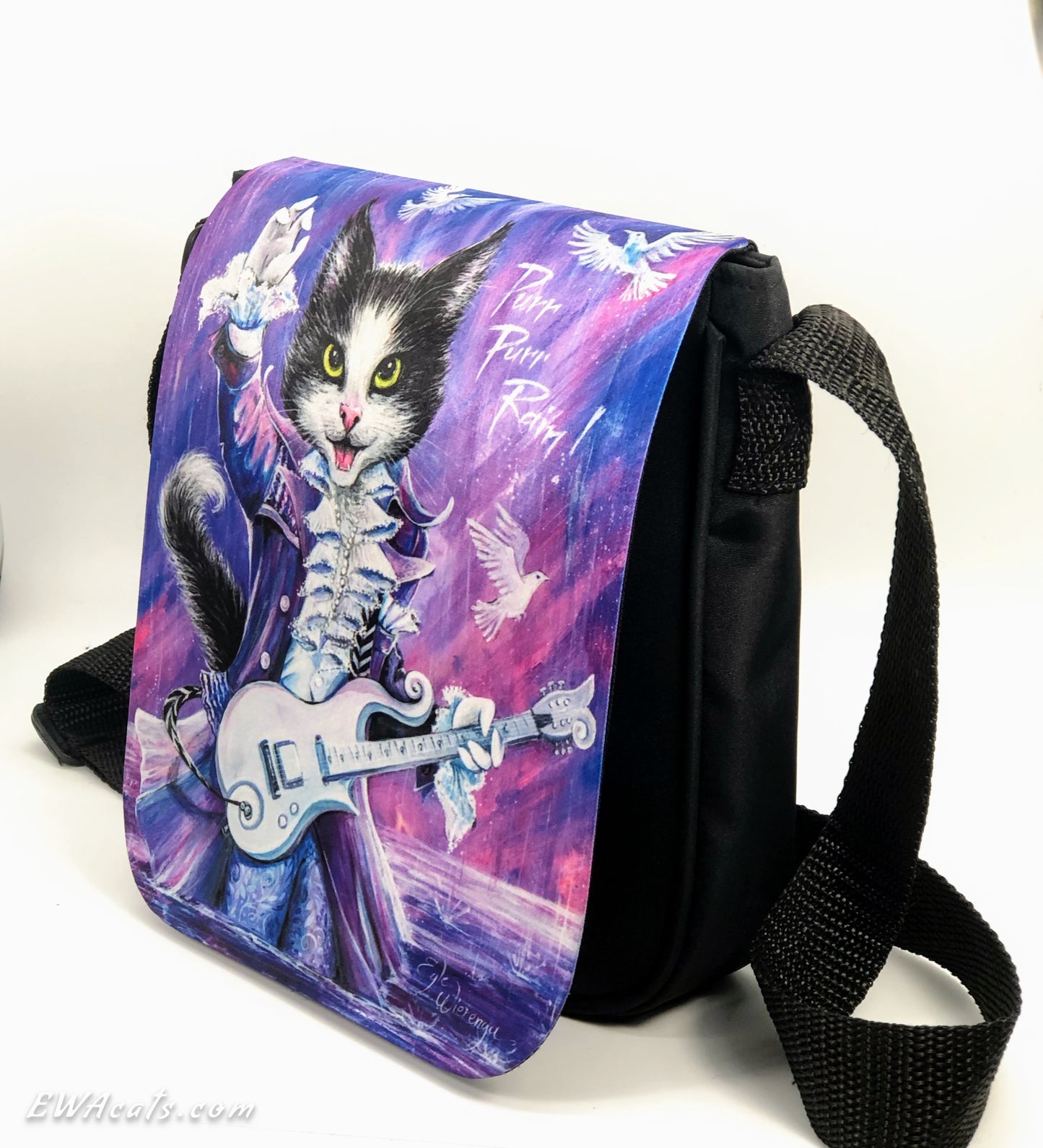 Shoulder Bag "Purr Purr Rain!"