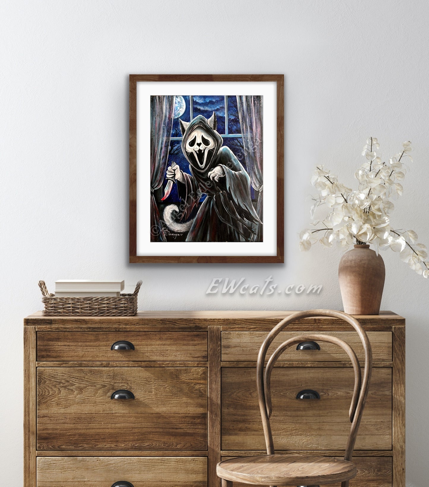 Art Print "Meow Face"
