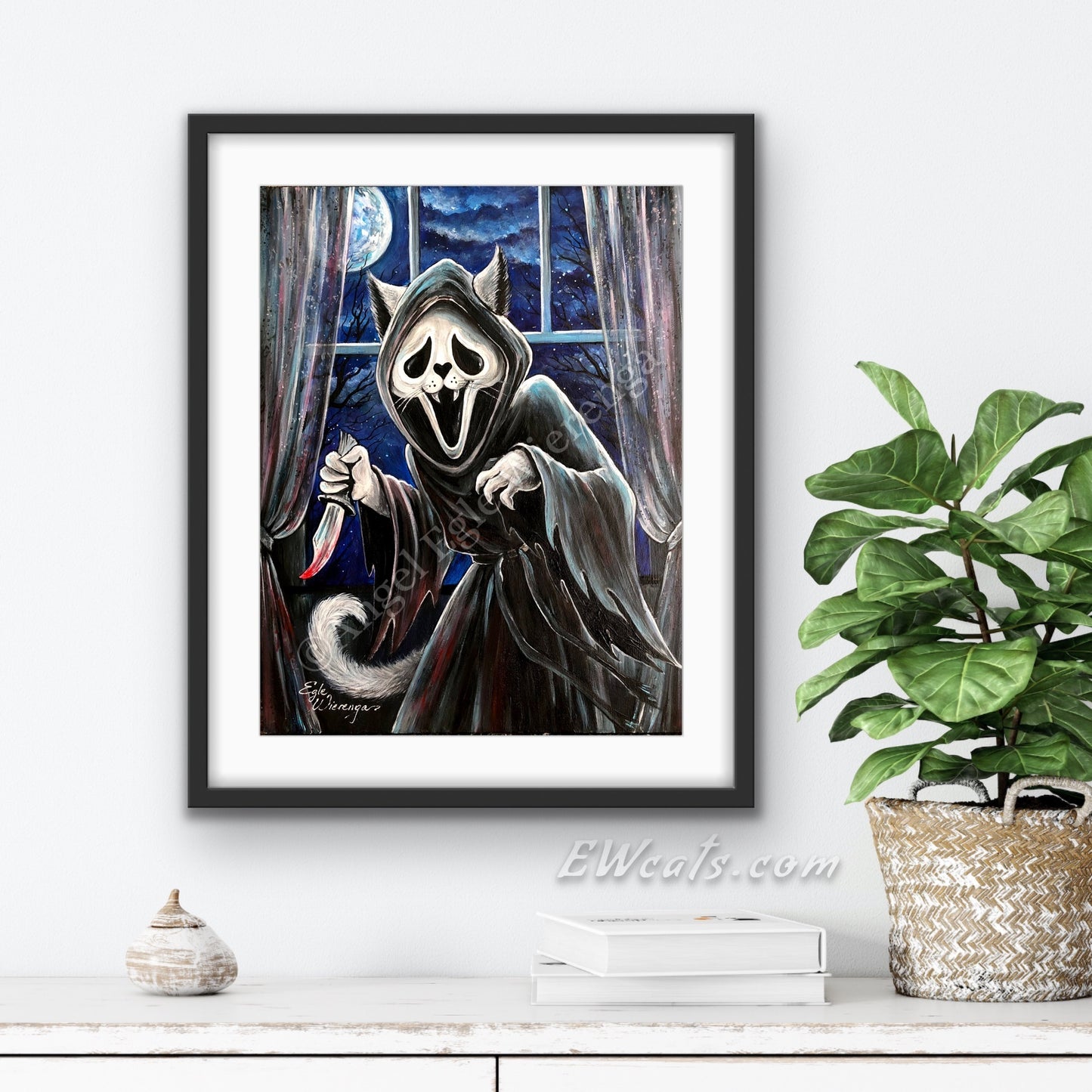 Art Print "Meow Face"