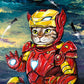 Original Painting "Iron Kitty"