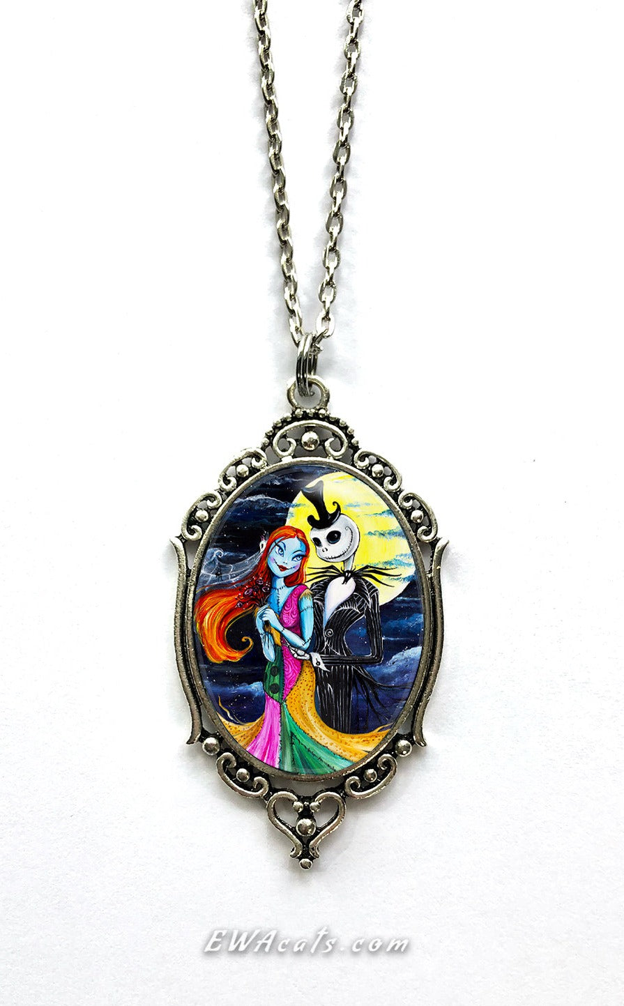 Necklace "Jack & Sally's Wedding"