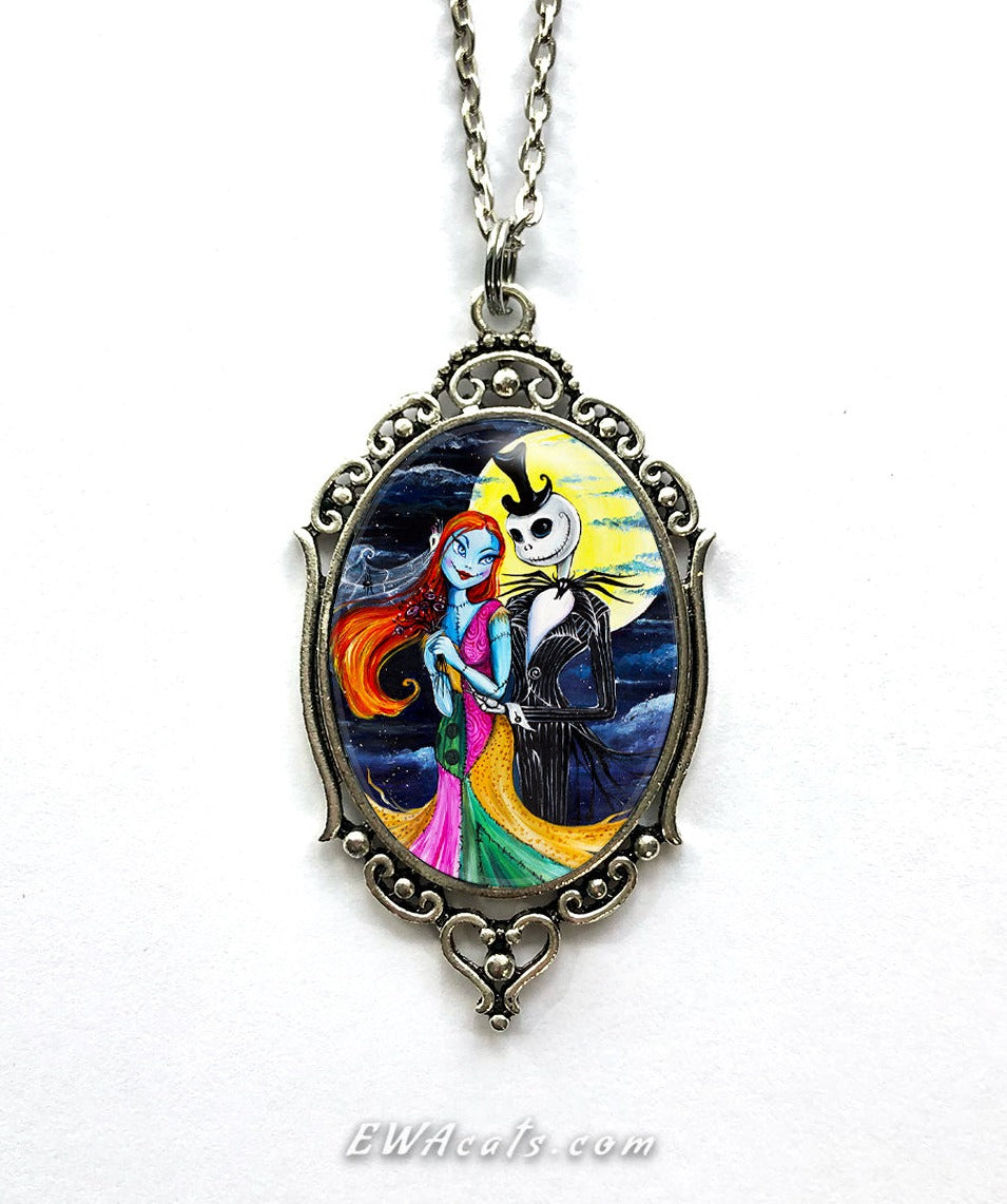 Necklace "Jack & Sally's Wedding"