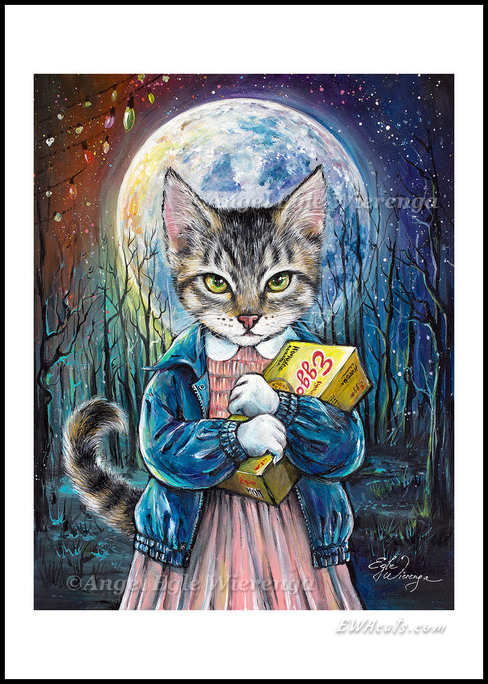 Art Print "Kittieleven"