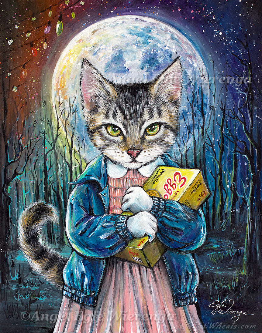 Art Print "Kittieleven"