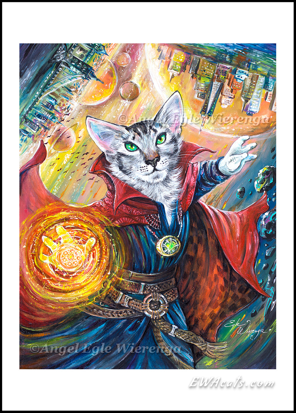 Art Print "Kitty Strange"