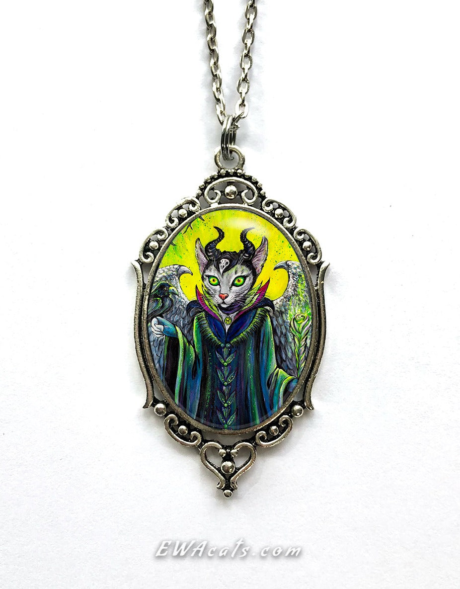 Necklace "Meowlificent"