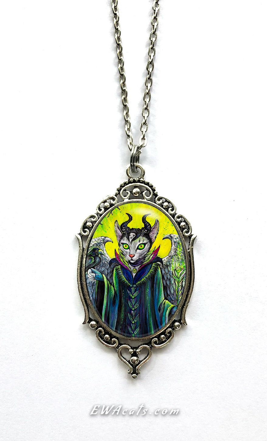 Necklace "Meowlificent"