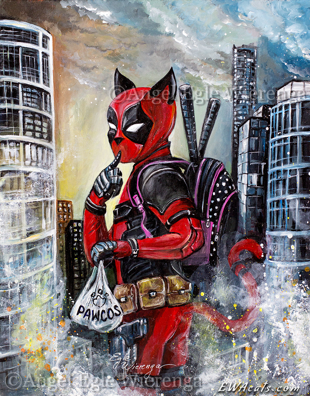 CANVAS "Catpool" Open & Limited Edition