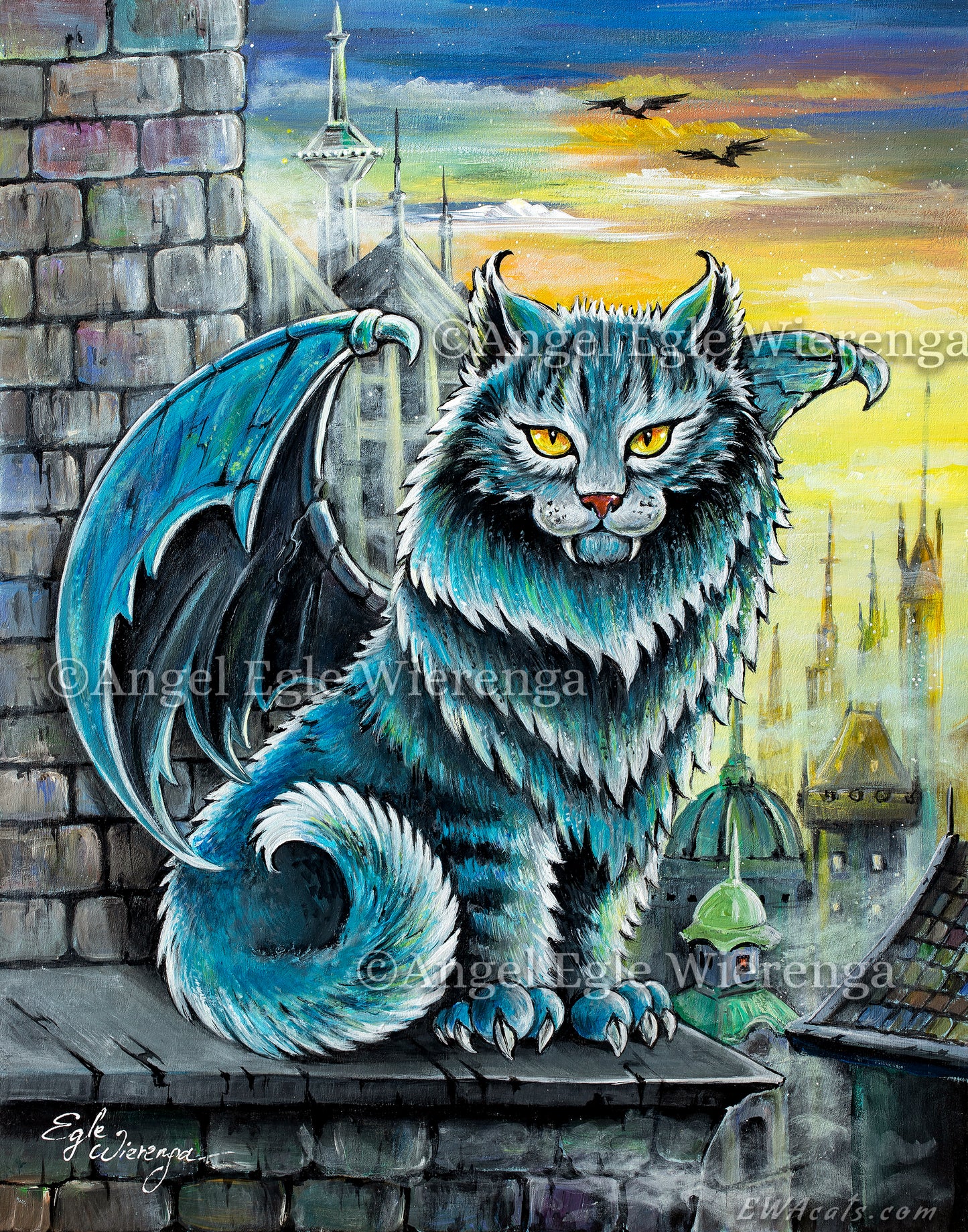 Art Print "Purrtector"