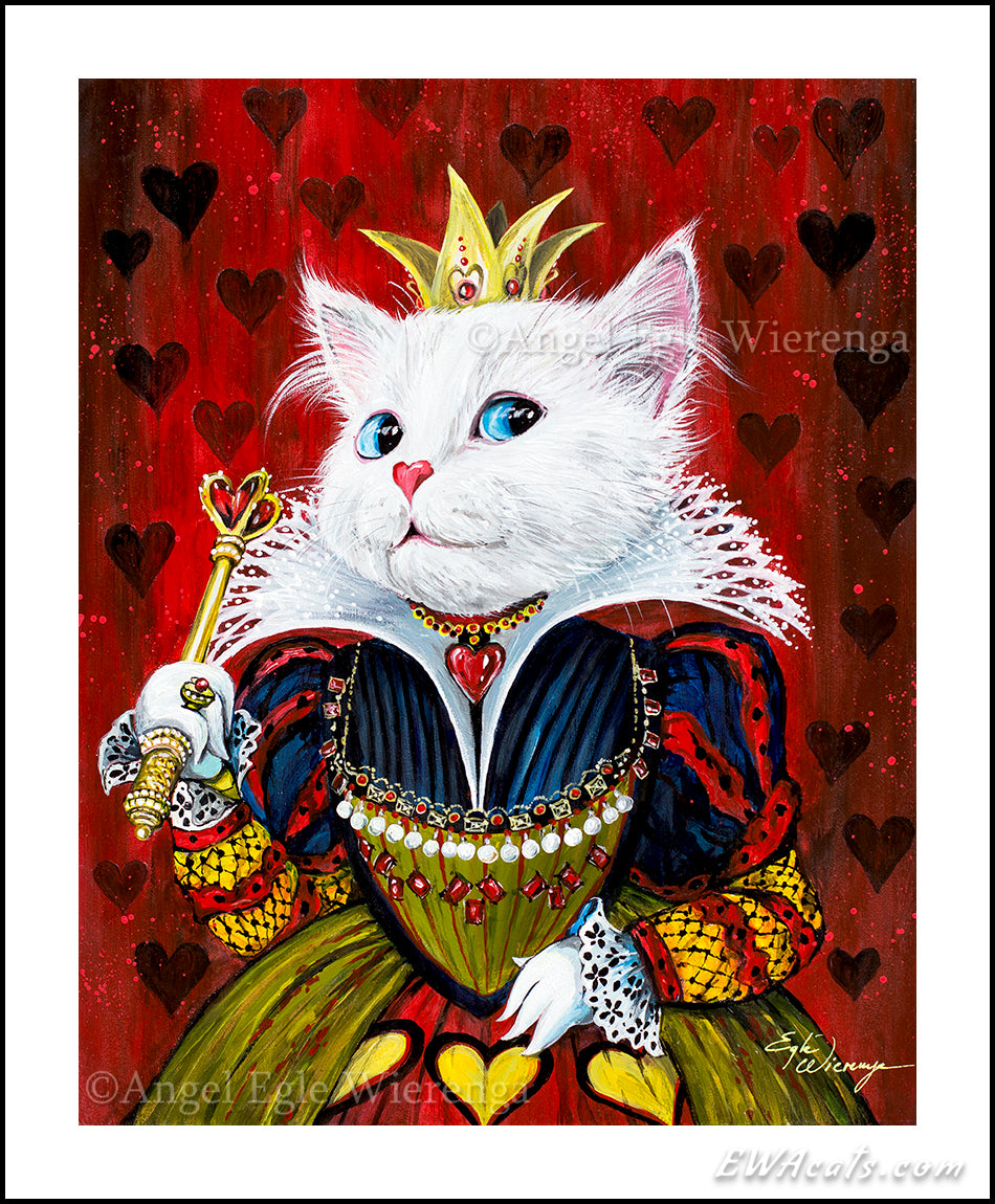 Art Print "Queen of Cats"