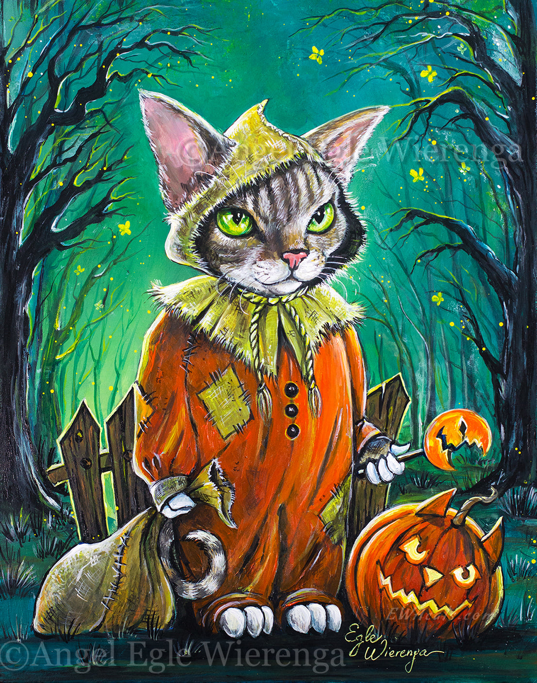 CANVAS "Tricky Kitty" Open & Limited Edition