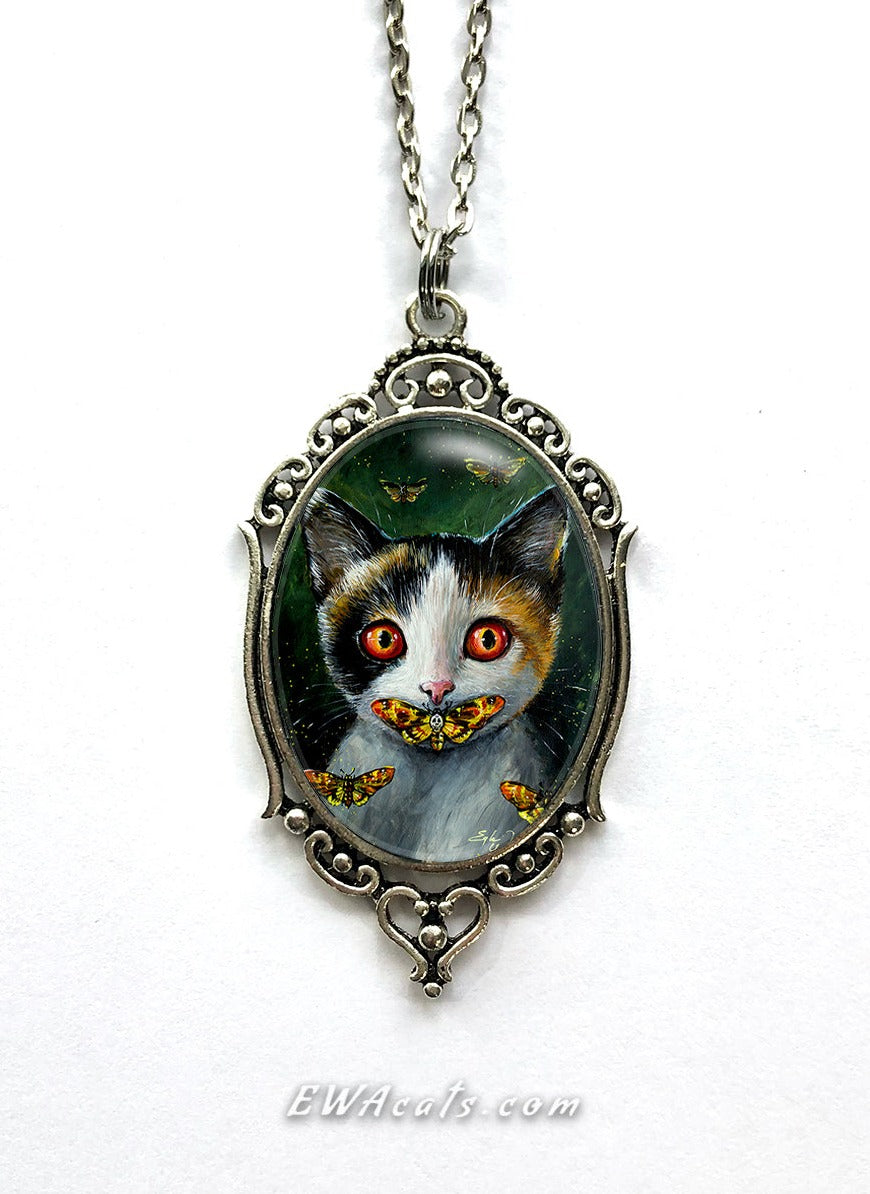 Necklace "Silence of the Cats"