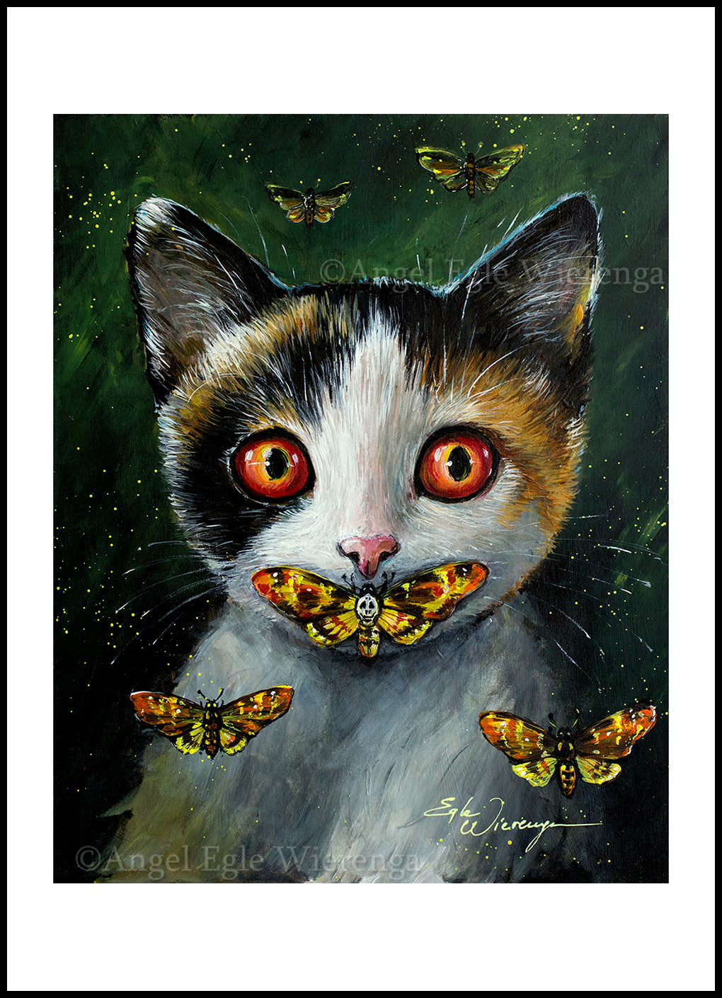 Art Print "Silence of the Cats"