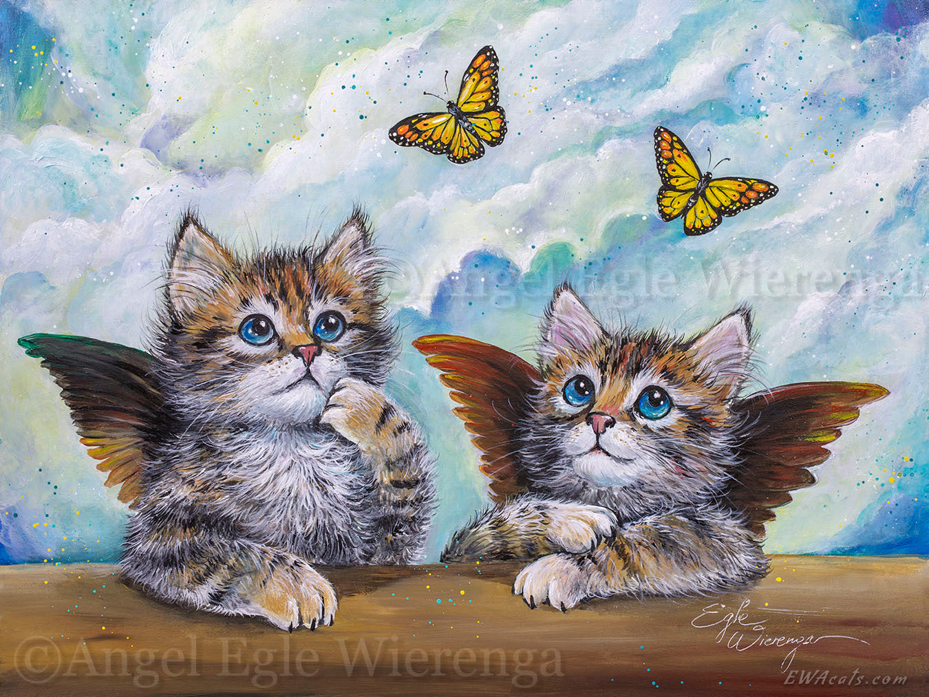 CANVAS "The Sistine Kittens" Open & Limited Edition