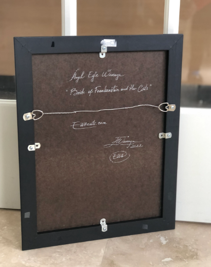 Original Painting "Catpool"