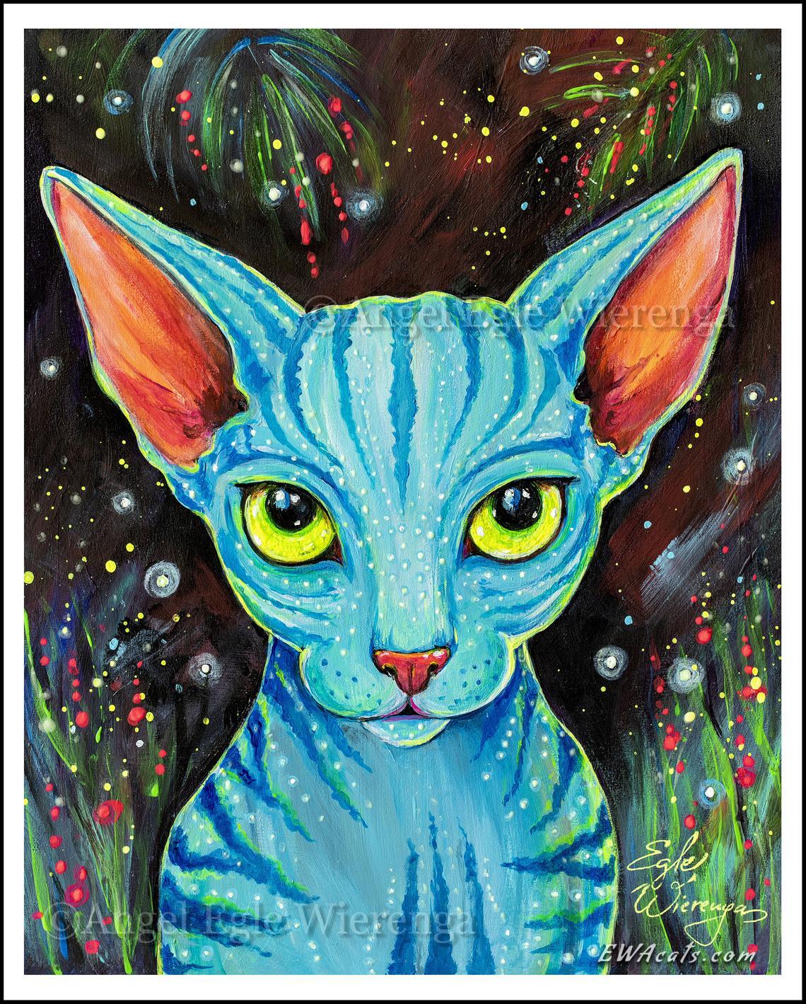Art Print "Pandora's Cat"