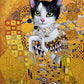 CANVAS "Cat in Gold"  Open & Limited Edition