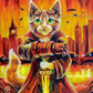Art Print "Hellboy Kittyi"