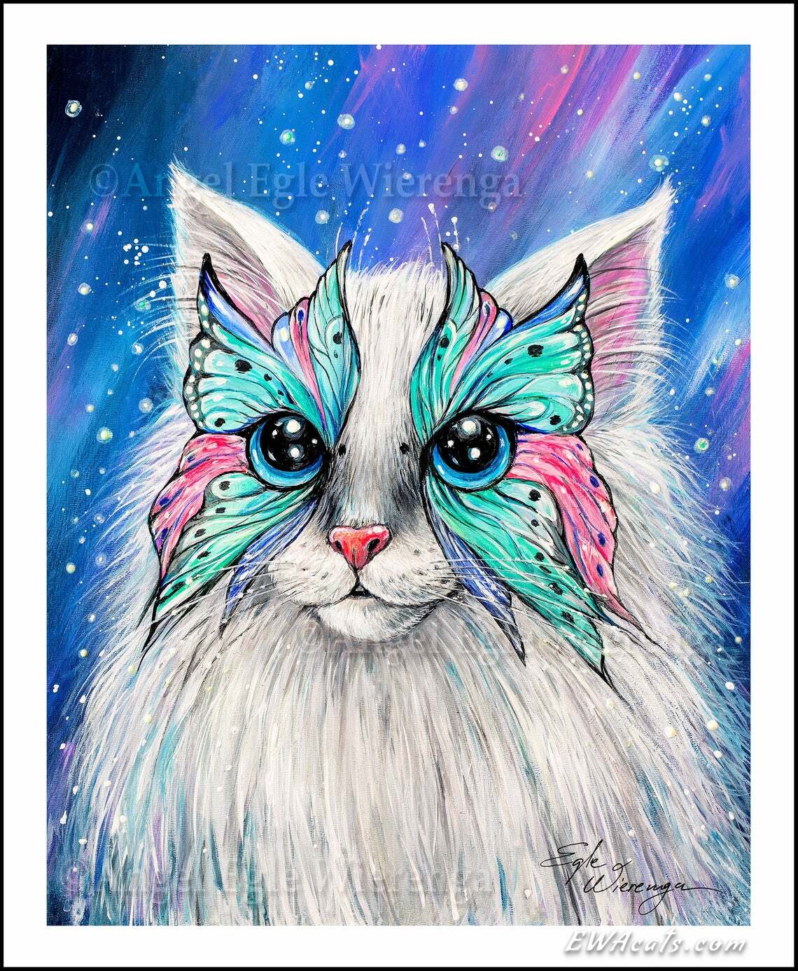 Art Print "Butterfly Whiskers"