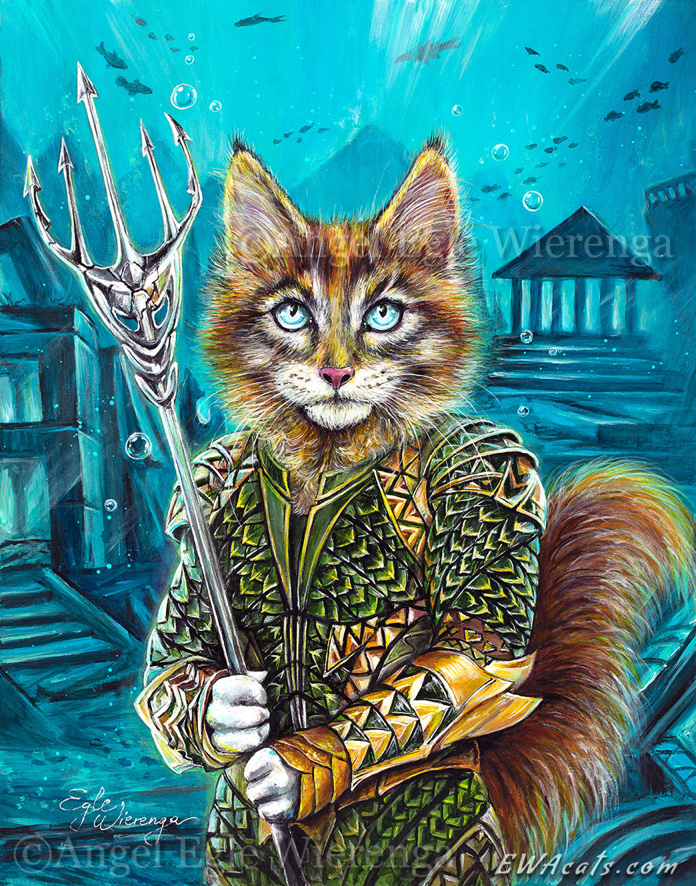 CANVAS "The King of CATlantis" Open & Limited Edition