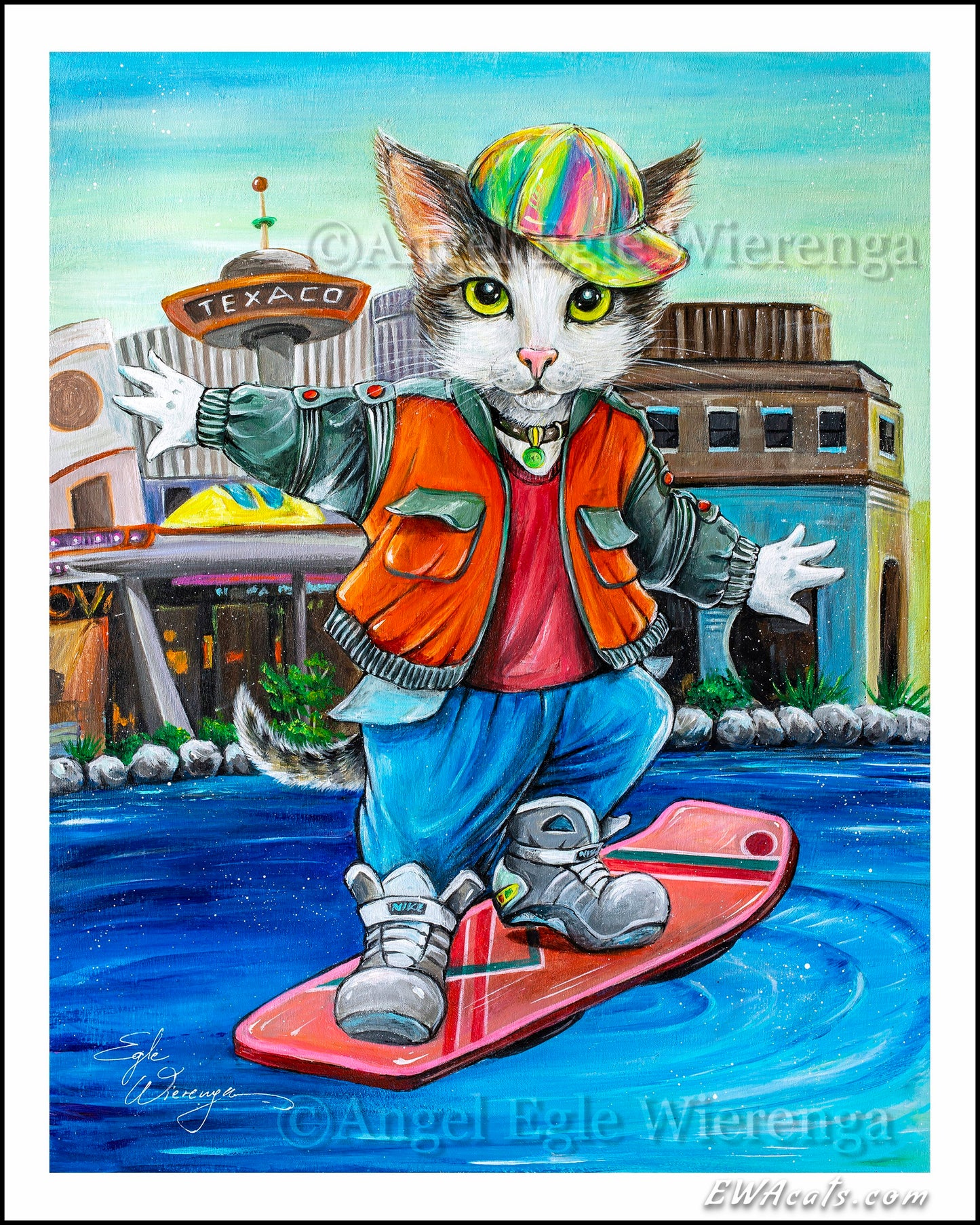 Art Print "Marty McMeow"