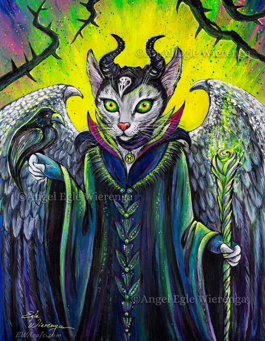 CANVAS "Meowlificent" Open & Limited Edition