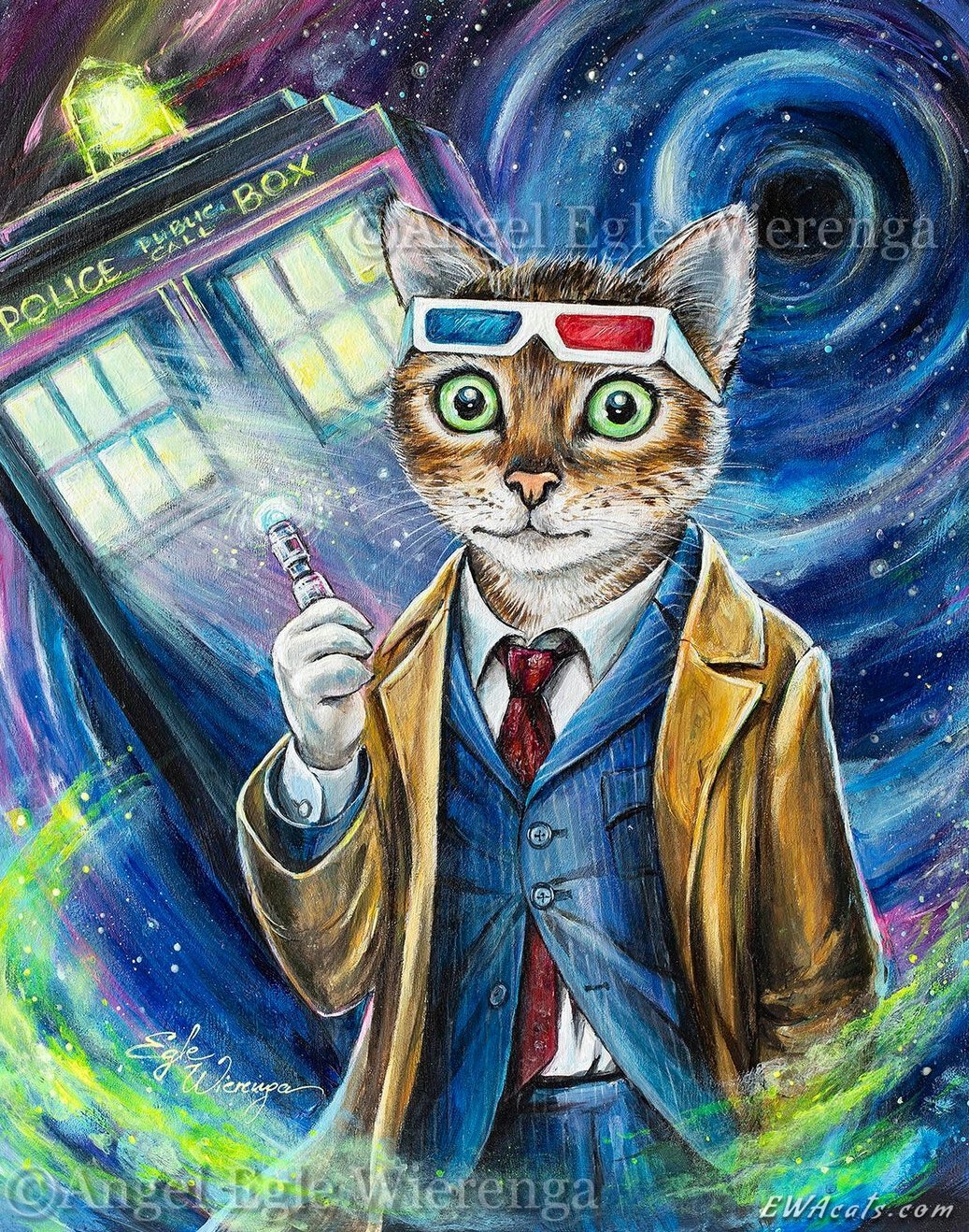 Art Print "Doctor Mew"