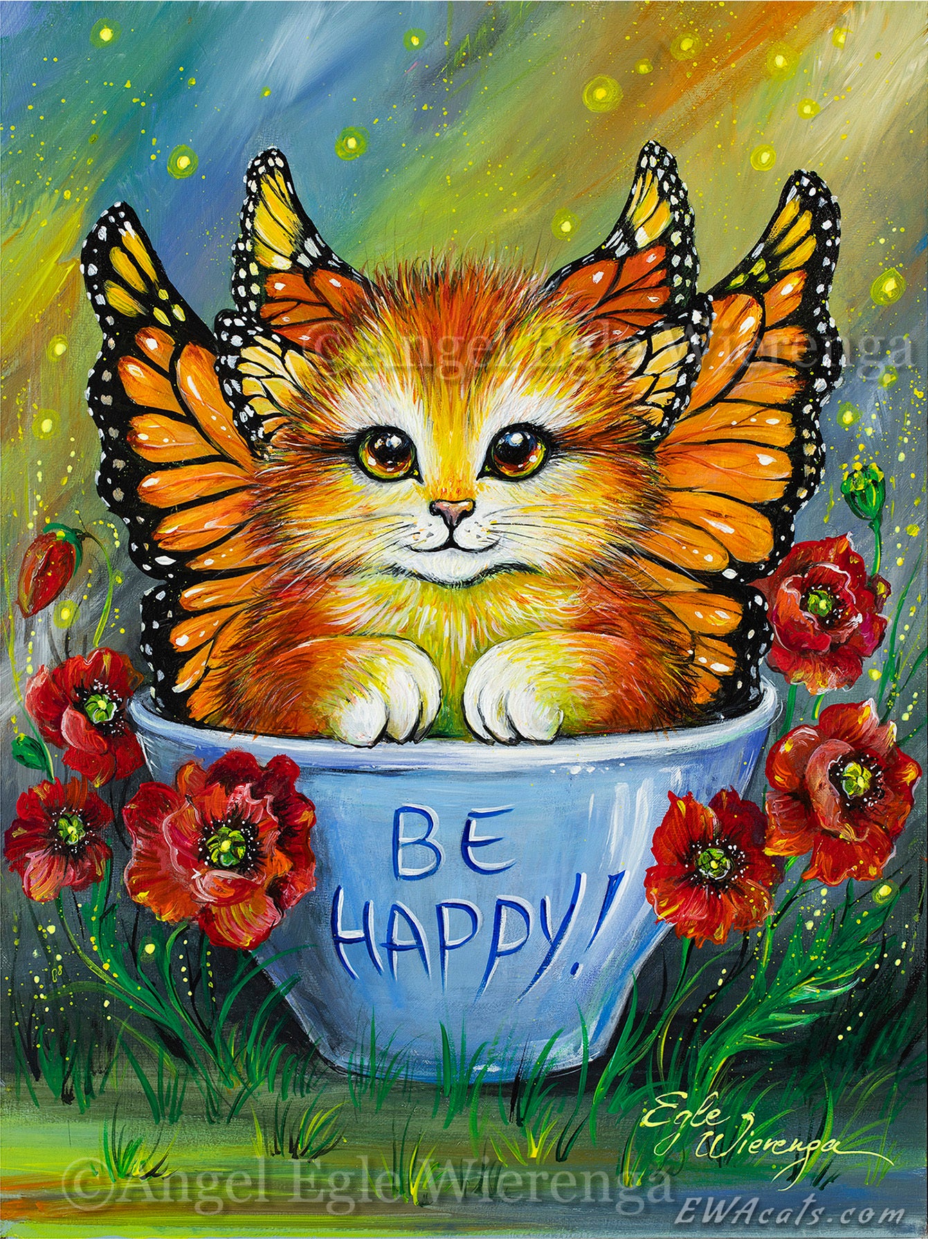 Art Print "Be Happy!"