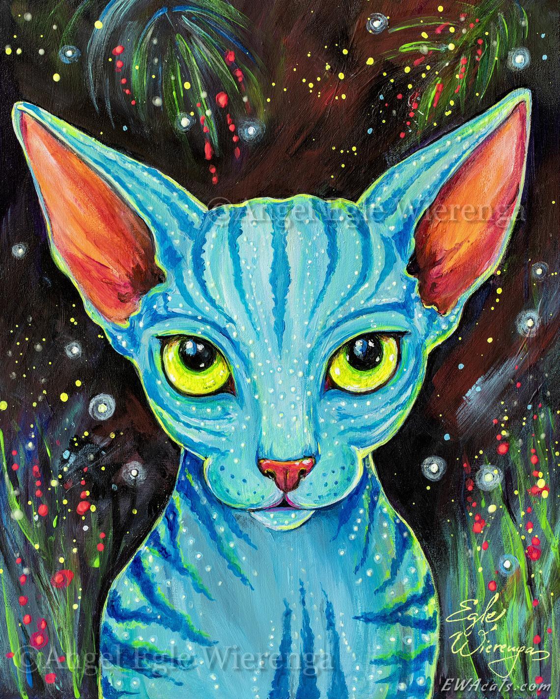 CANVAS "Pandora's Cat" Open & Limited Edition