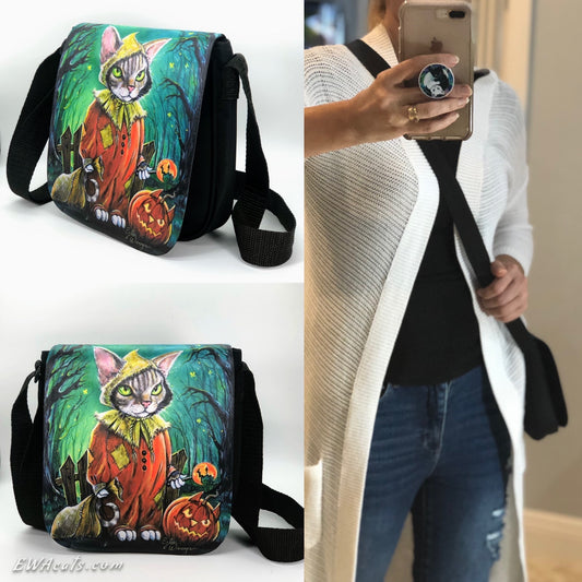 Shoulder Bag "Tricky Kitty"