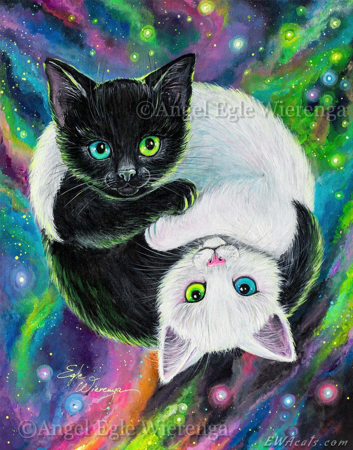 Art Print "Purrfect Harmony"