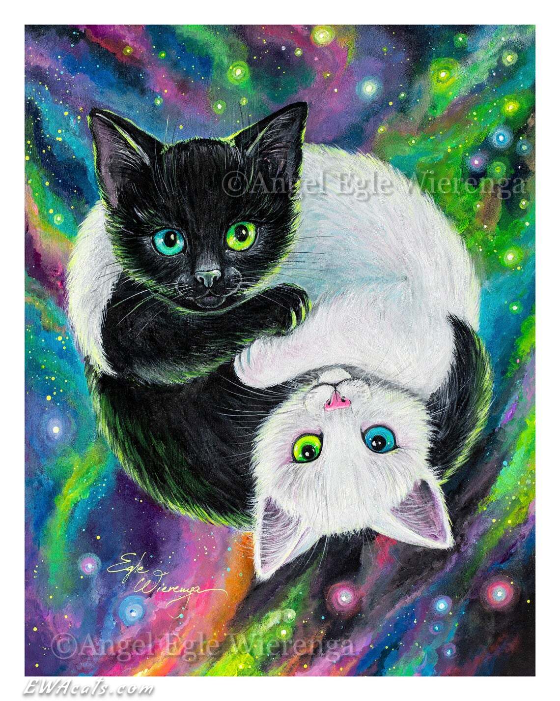 Art Print "Purrfect Harmony"