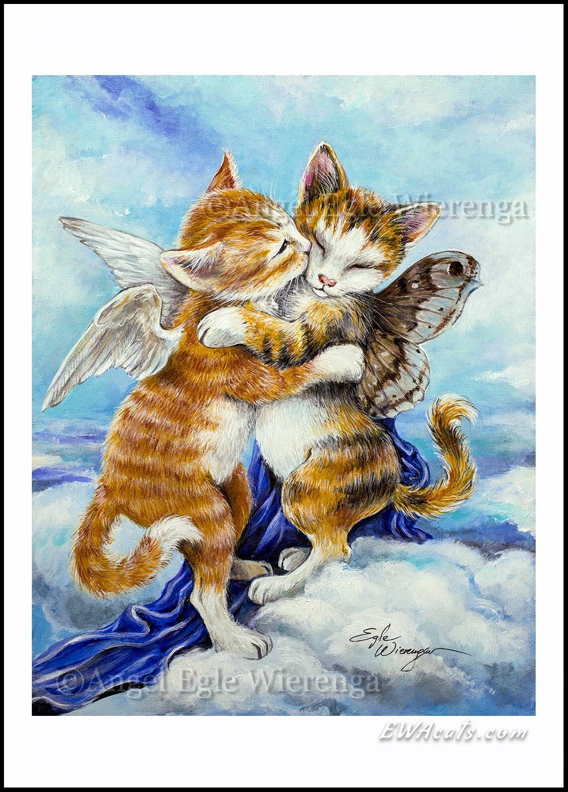 Art Print "L’Amour Et Purr"