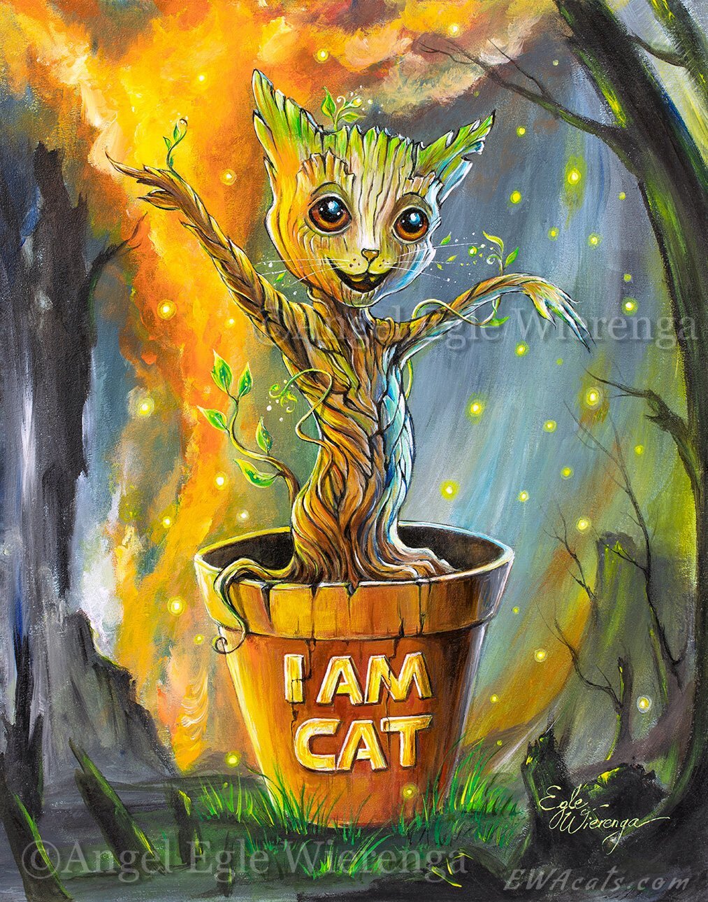 CANVAS "I AM CAT" Open & Limited Edition