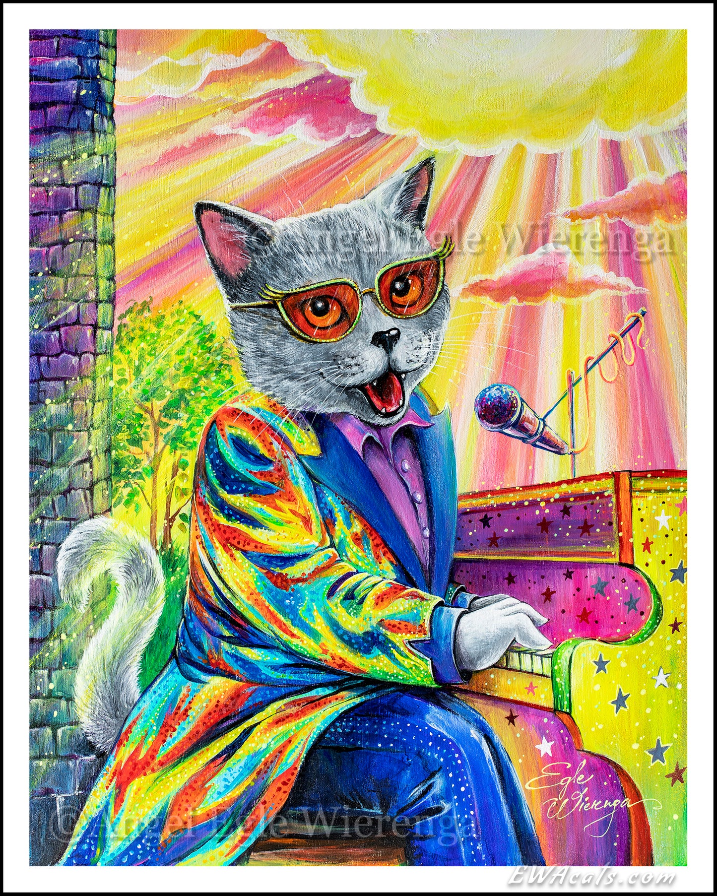 Art Print "I'm Still Meowing"