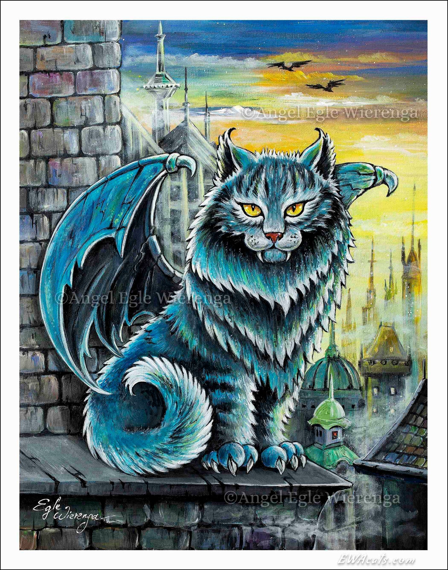 Art Print "Purrtector"