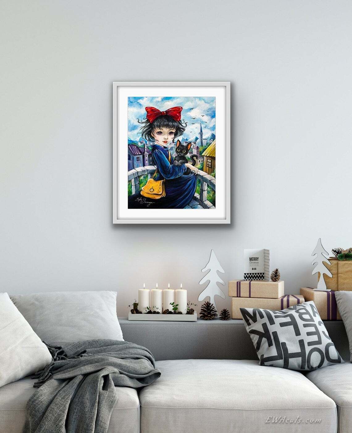 Art Print "Kiki & Jiji"