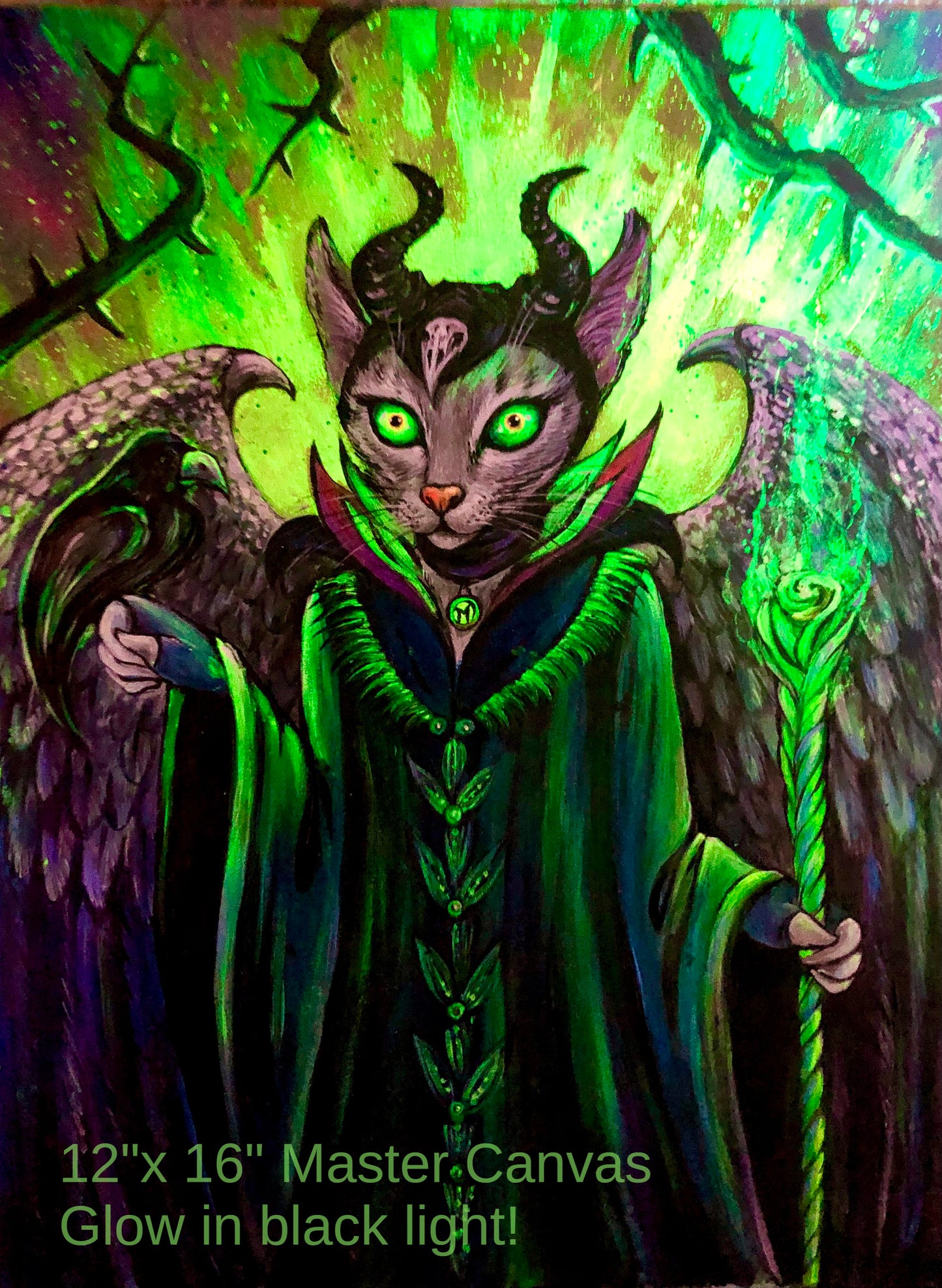 CANVAS "Meowlificent" Open & Limited Edition