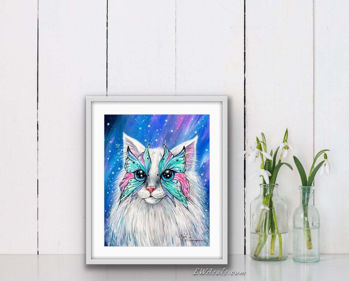 Art Print "Butterfly Whiskers"