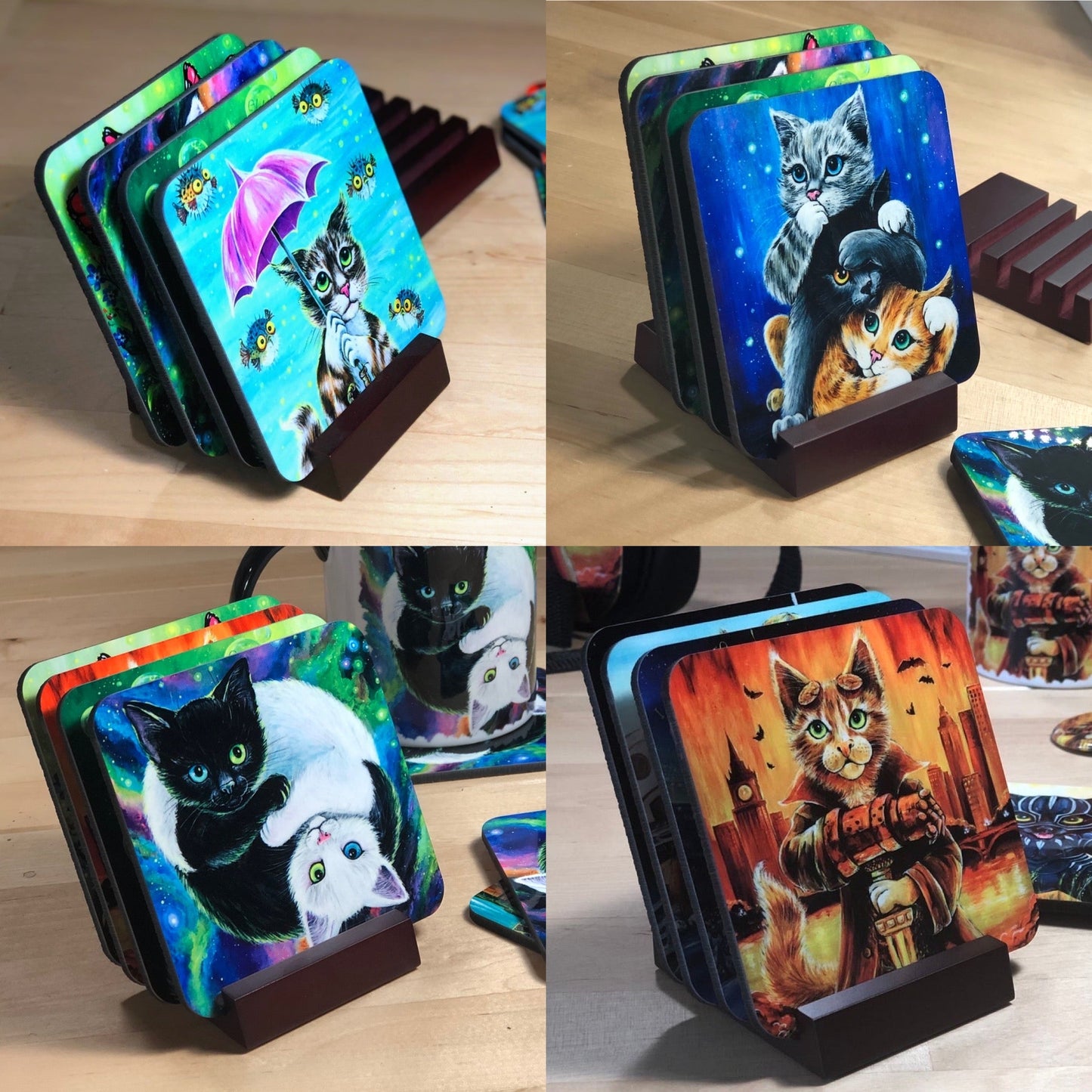 COASTER SETS, *Choose any images from my entire shop!* See Directions Below
