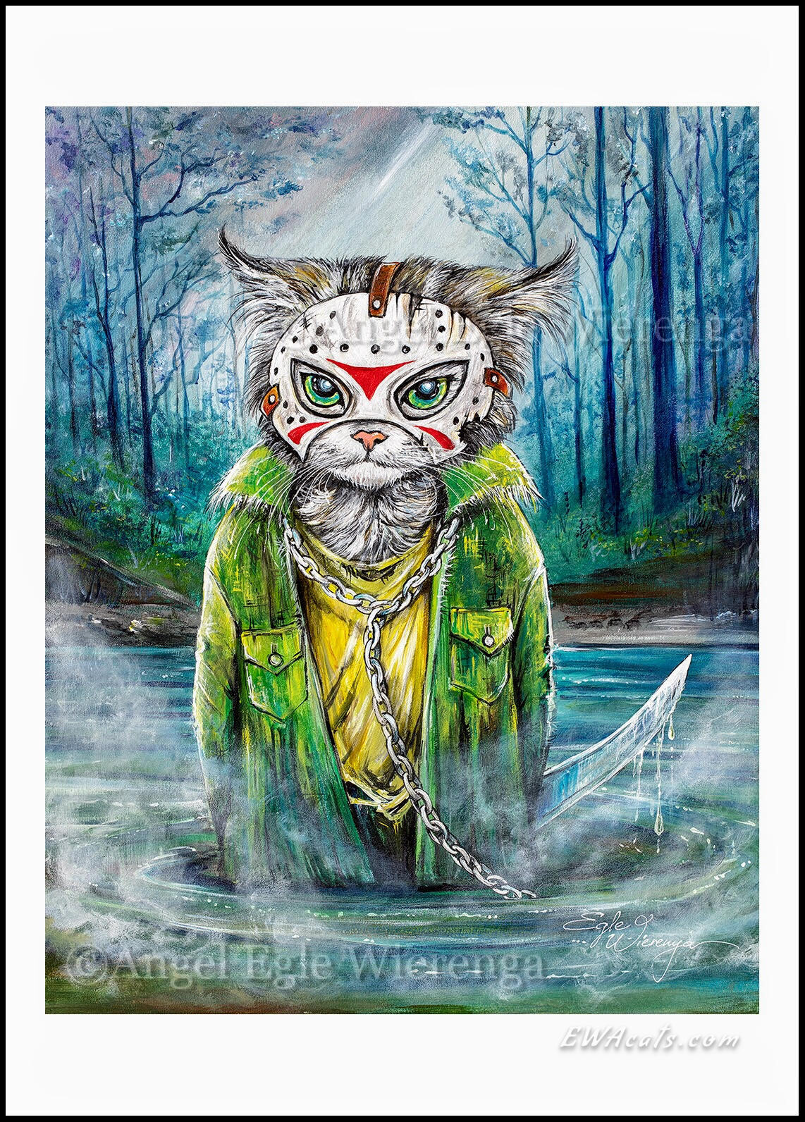 Art Print "Jason MeowHiss"