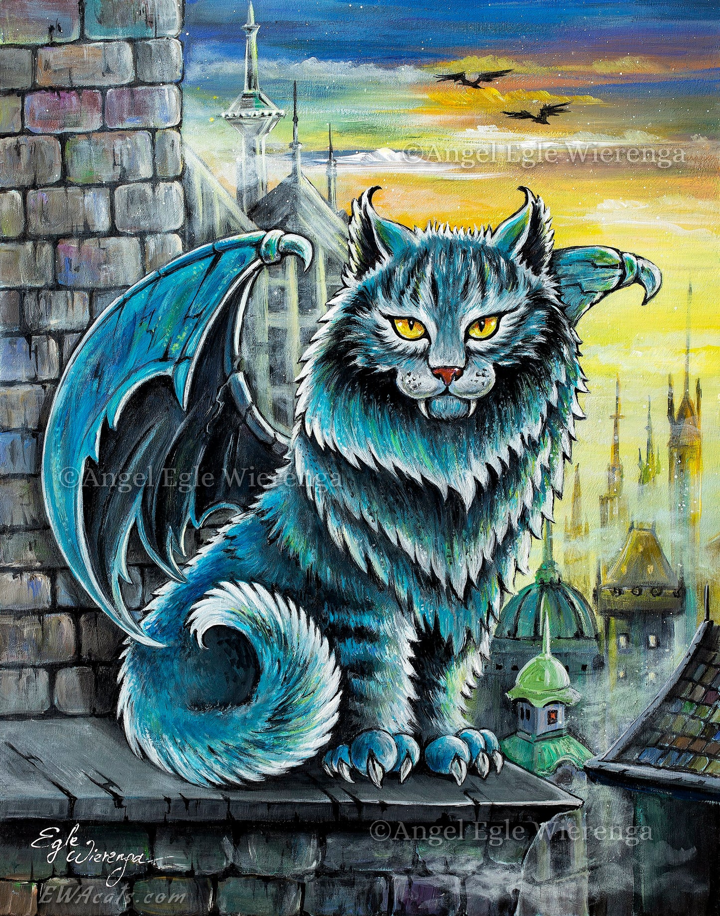 Art Print "Purrtector"