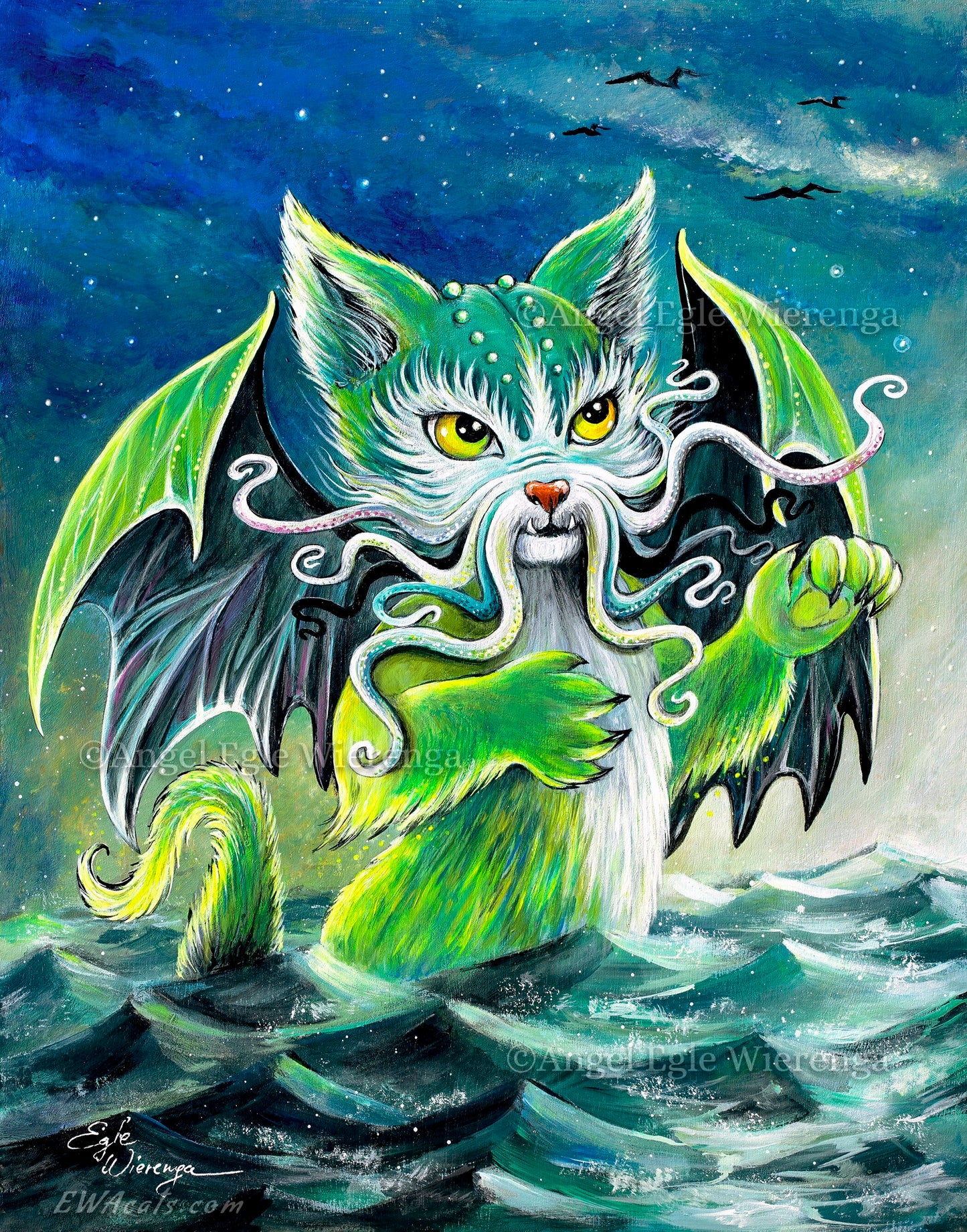 Art Print "Cathulhu"