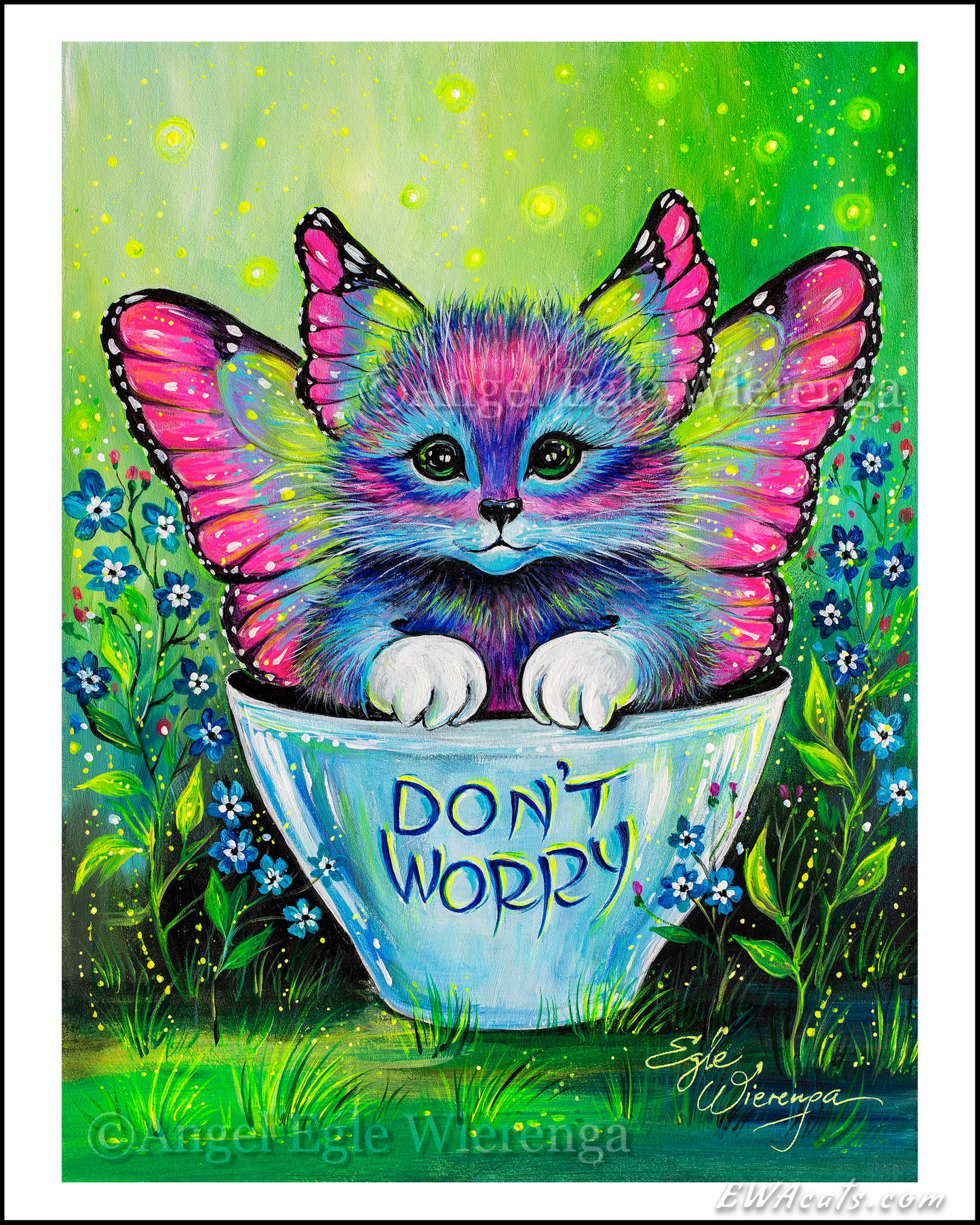 Art Print "Don't Worry!"